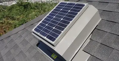 attic fan installation services with energy-efficient roof-mounted ventilation system in Fort Lauderdale, FL