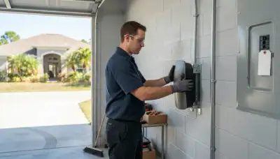 Level 2 EV charger installation with dedicated circuit by a Fort Lauderdale, FL electrician