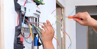 electrician services performing residential electrical panel wiring in Fort Lauderdale, FL