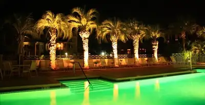landscape lighting installation services illuminating outdoor recreational areas in Fort Lauderdale, FL