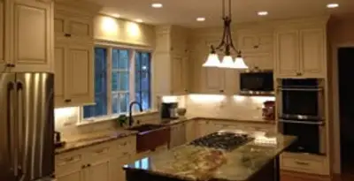 Recessed lighting installation enhancing interior lighting by professional electricians in Fort Lauderdale, FL