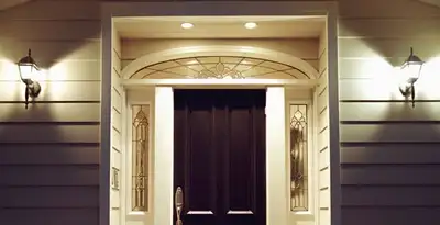 security light installation services with professionally installed entryway lighting in Fort Lauderdale, FL