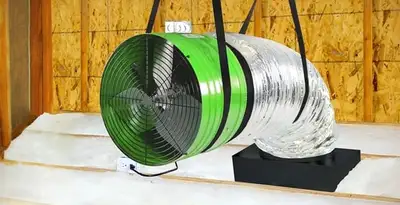 whole house fan installation services with professionally mounted ventilation fan system in Fort Lauderdale, FL